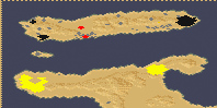 Tropical Island (2) - Red Alert 2 Map Preview Image